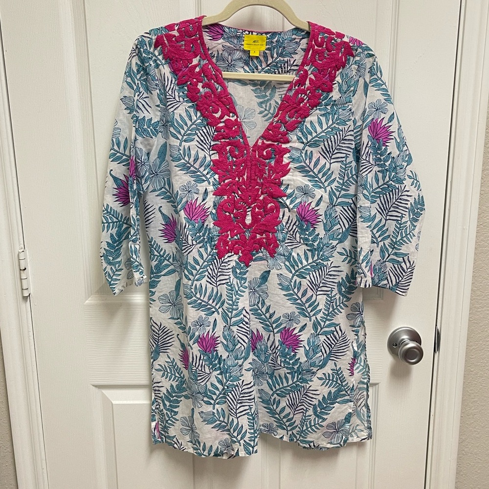 Roberta Roller Rabbit Pattern Cover Up - image 1